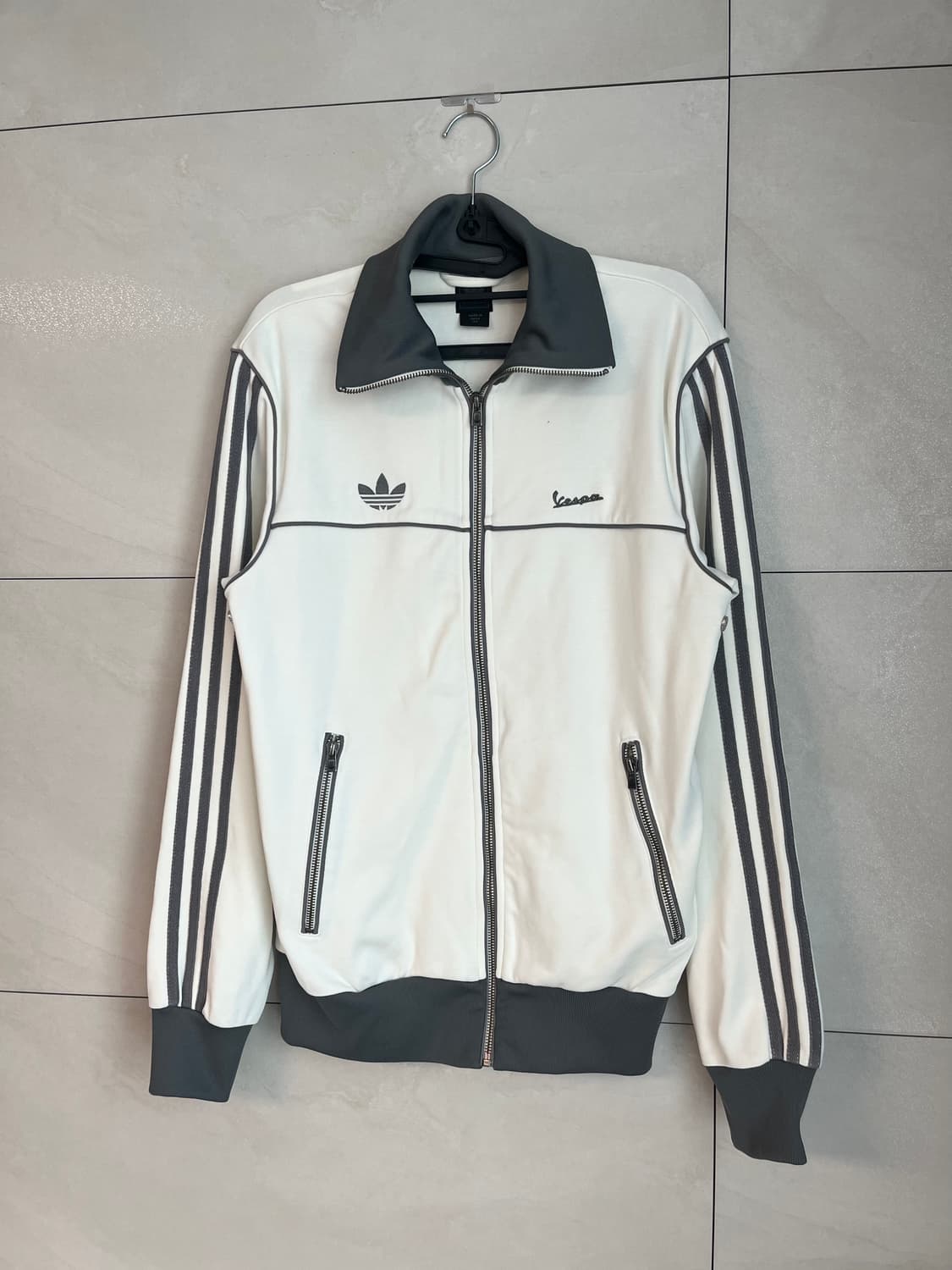 아디다스X베스파 파이어버드 오트밀 차콜 져지 [100] 상품이미지3