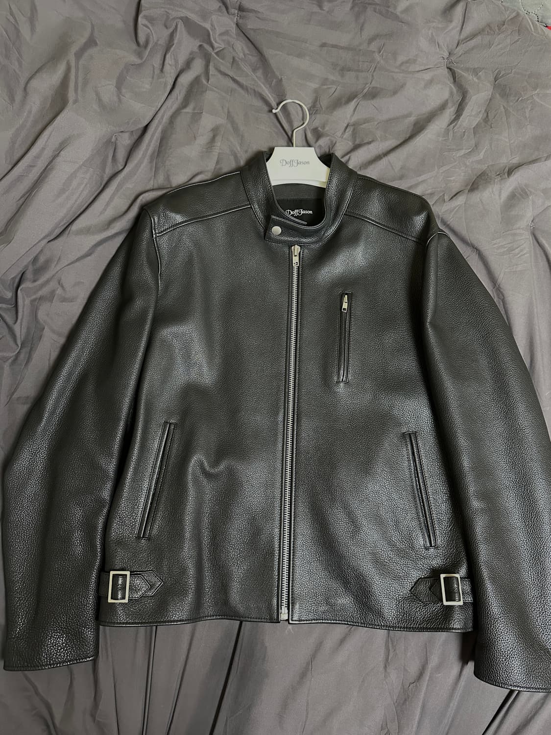 도프제이슨 레이싱 소가죽 자켓 (xl) 상품이미지3
