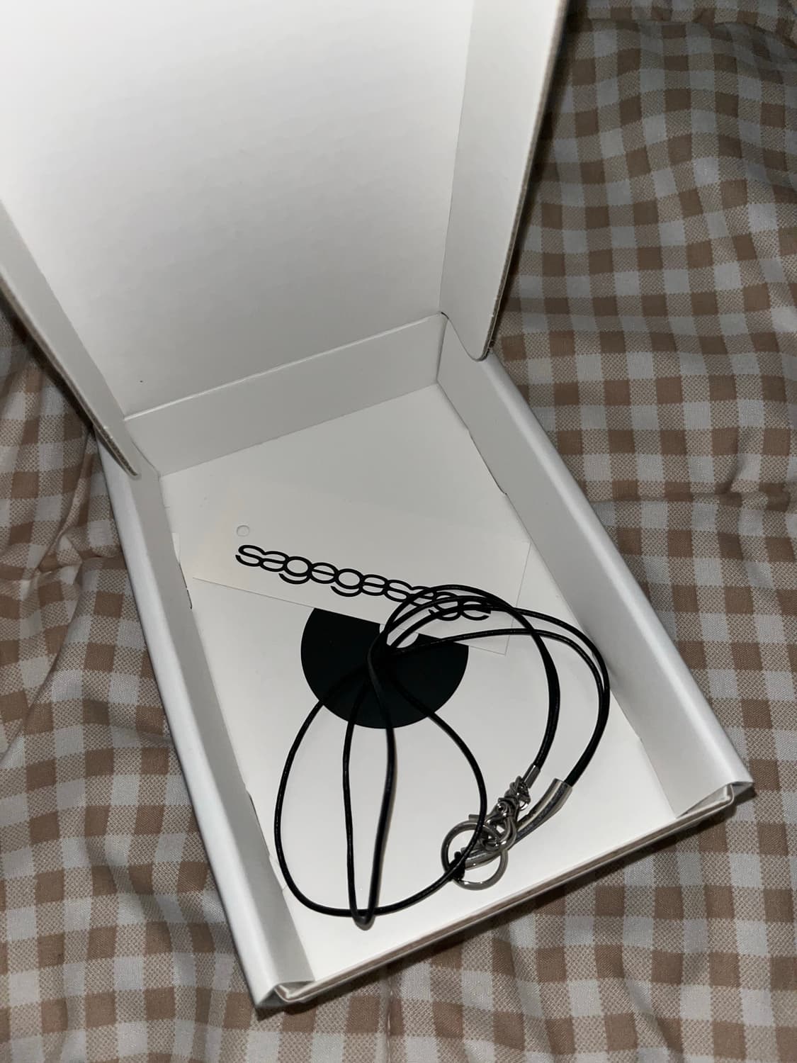 세이지가세이지 3WAY 레더 목걸이 상품이미지1