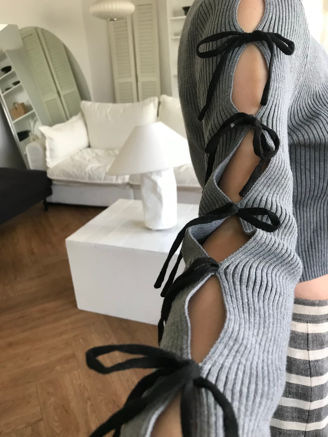 vintage slit knit 상품이미지2