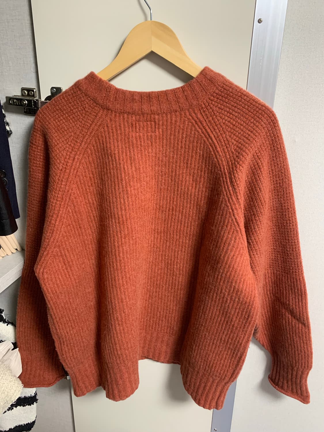 러프사이드 피셔맨 니트 브릭 2사이즈 상품이미지5