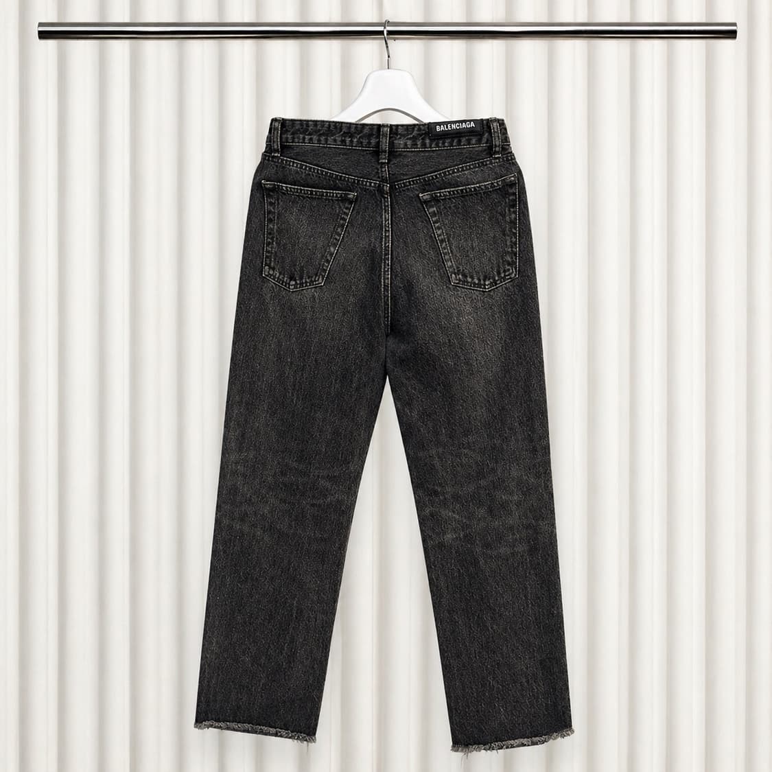 (30) 발렌시아가 빈티지 흑청 데님 팬츠 상품이미지2