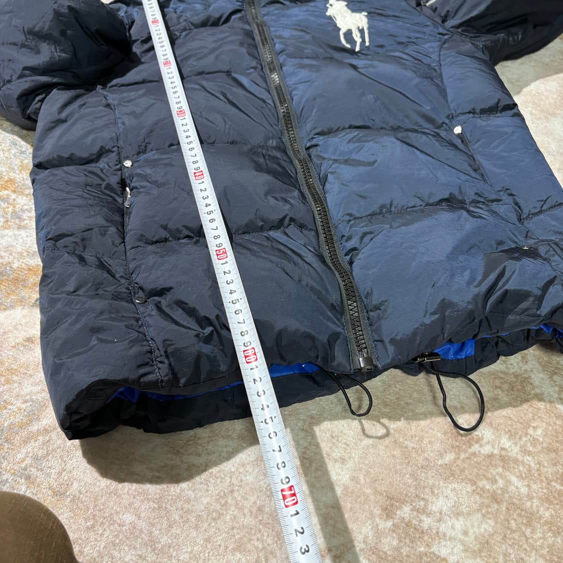 폴로 화이트 빅포니 후드패딩 자켓 상품이미지8