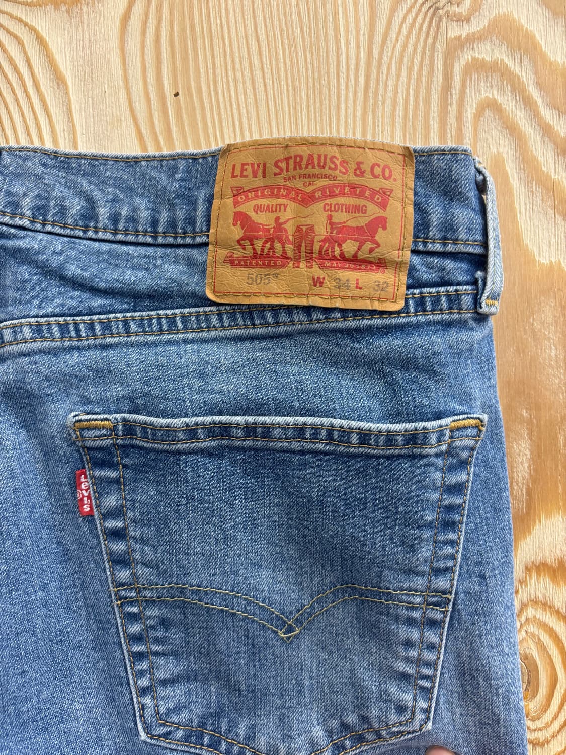 리바이스 505 데님팬츠 상품이미지3