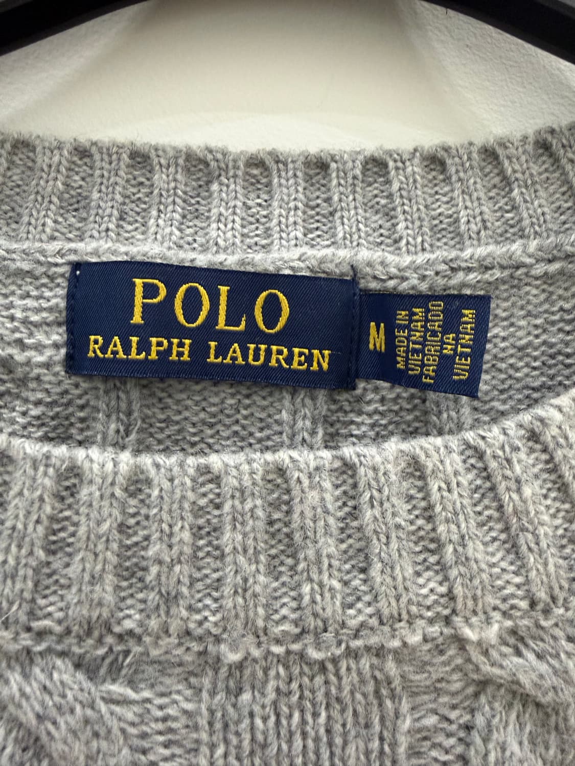 폴로 니트 그레이 상품이미지3