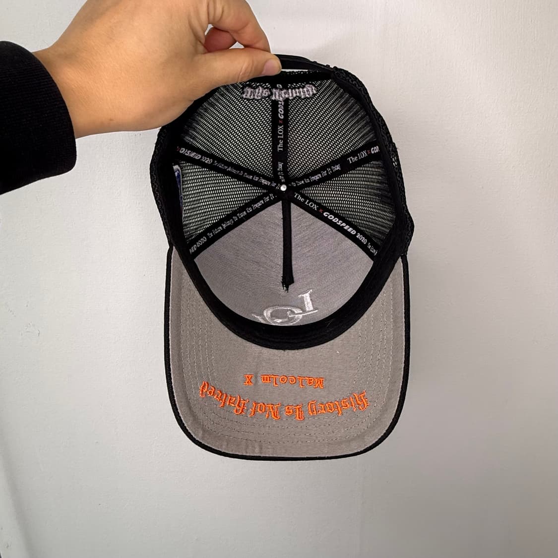 GODSPEED x The LOX 콜라보 한정판 트럭커 스냅백 모자 상품이미지9