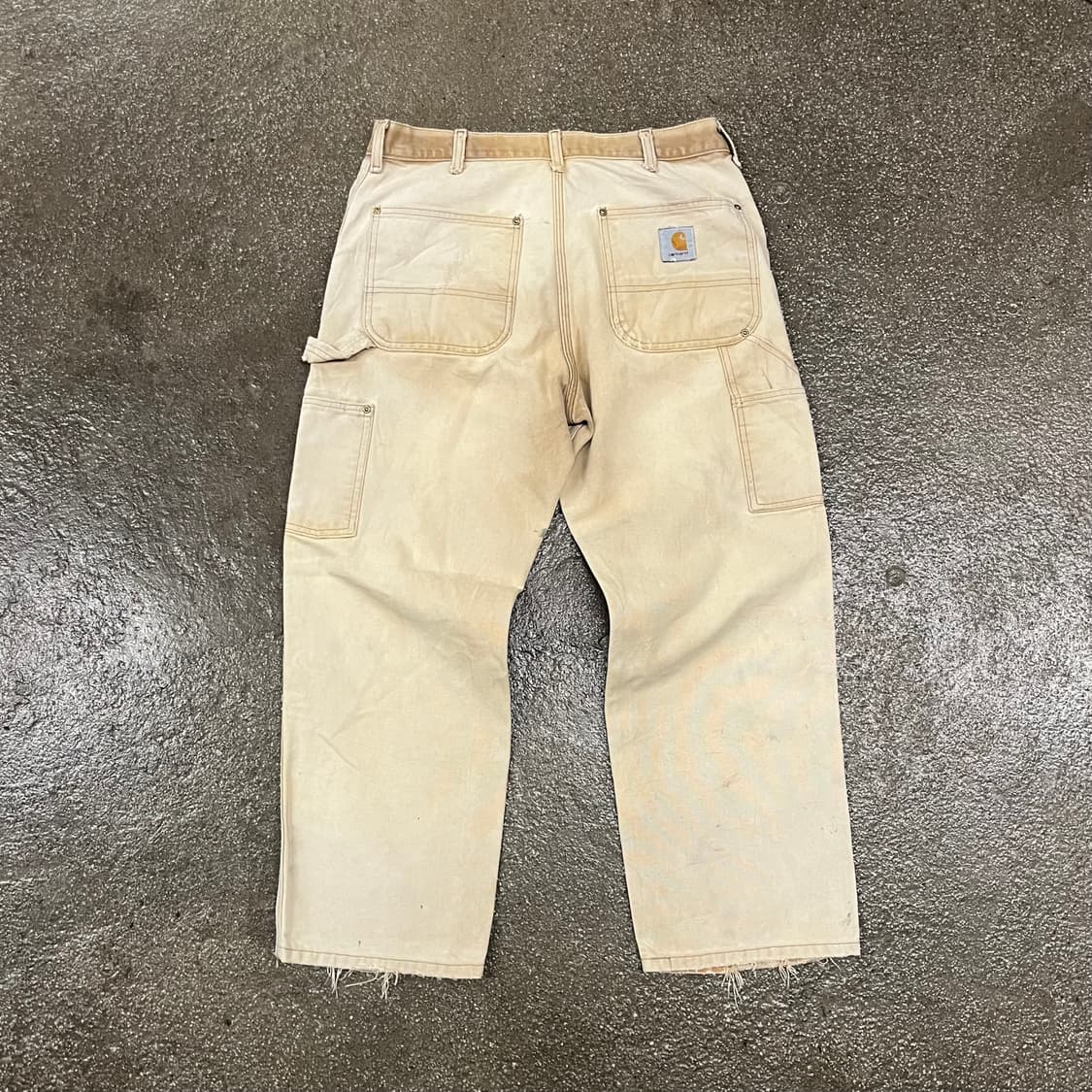 90s Carhartt 데미지 카펜터 팬츠 (32“) 상품이미지4