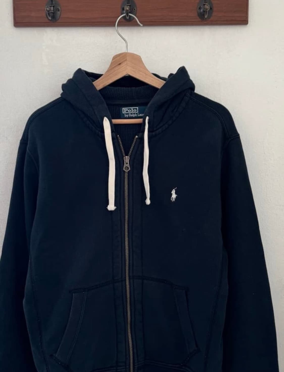 [무료배송] 폴로 후드집업  네이비 상품이미지2