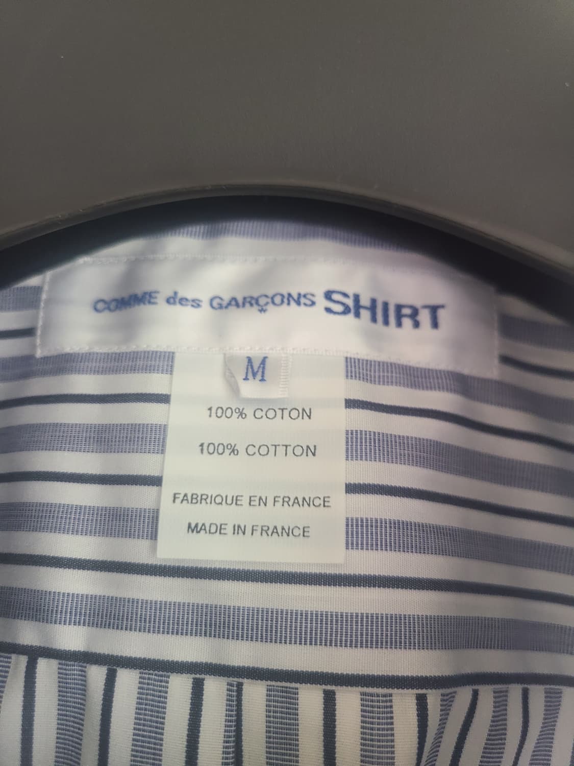 꼼데가르송 셔츠라인 셔츠 m 상품이미지2