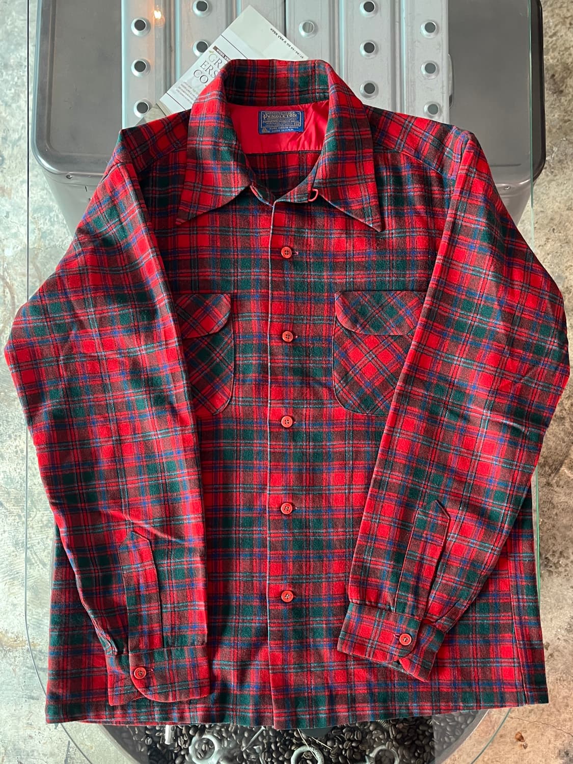 70s 펜들턴 울 셔츠 자켓 Made in U.S.A./ M 상품이미지1