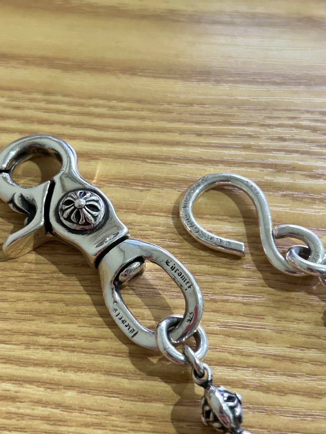 크롬하츠 크로스볼#1 롱 월렛체인 상품이미지4