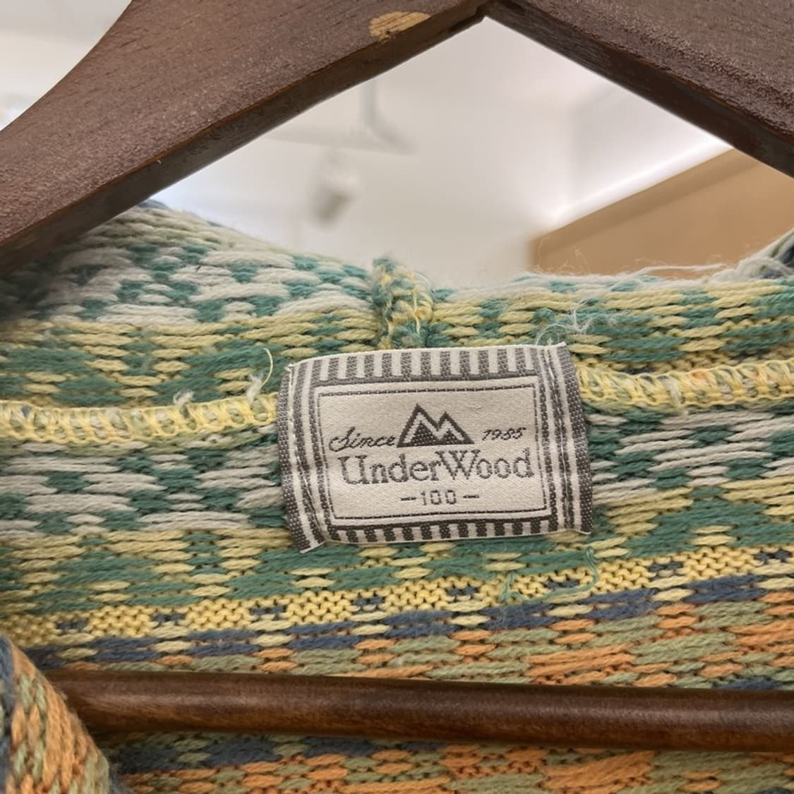 언더우드 코지 모리걸 에스닉 스프링 뜨개 후드 가디건 100 C10221 상품이미지5