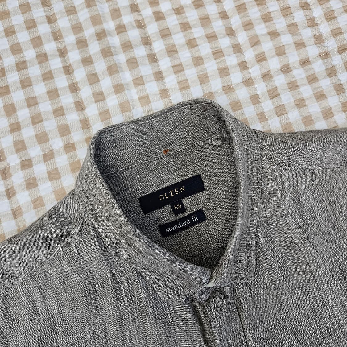 올젠 마100 긴소매 셔츠 남자100 상품이미지2