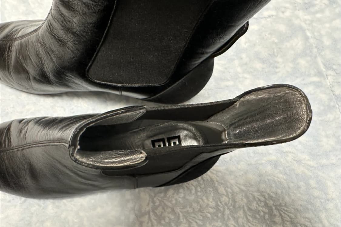 Givenchy 블랙 앵클 부츠 상품이미지3