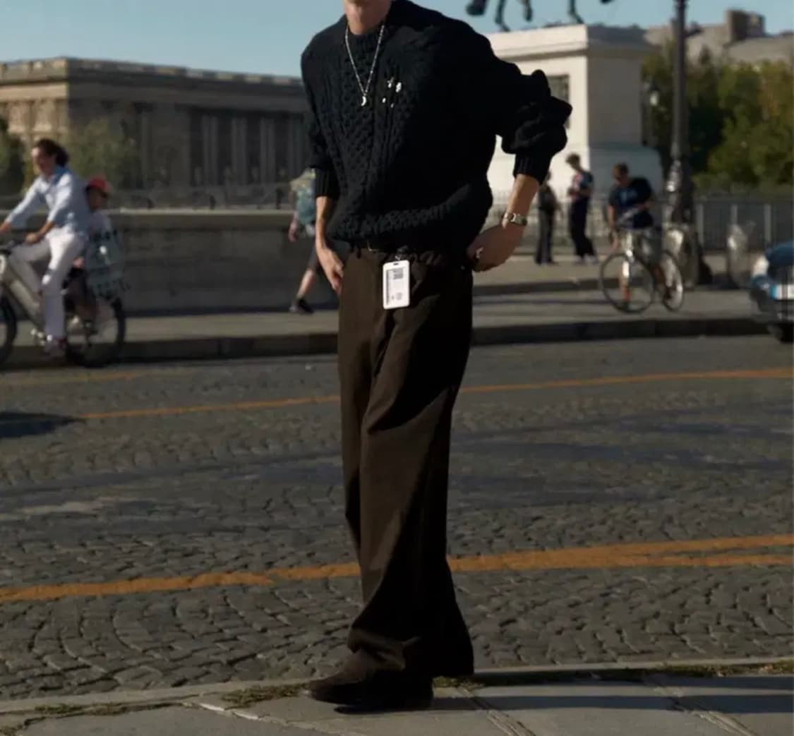 L stu 아란 니트 상품이미지1