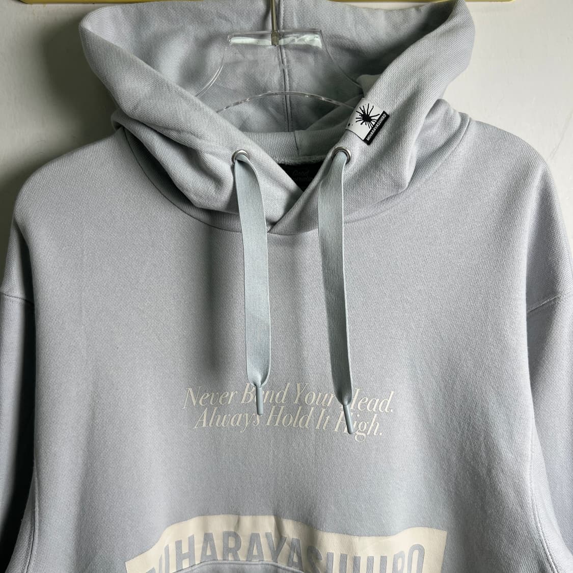 GU X 미하라 야스히로 라이트 블루 후드티 M 상품이미지4