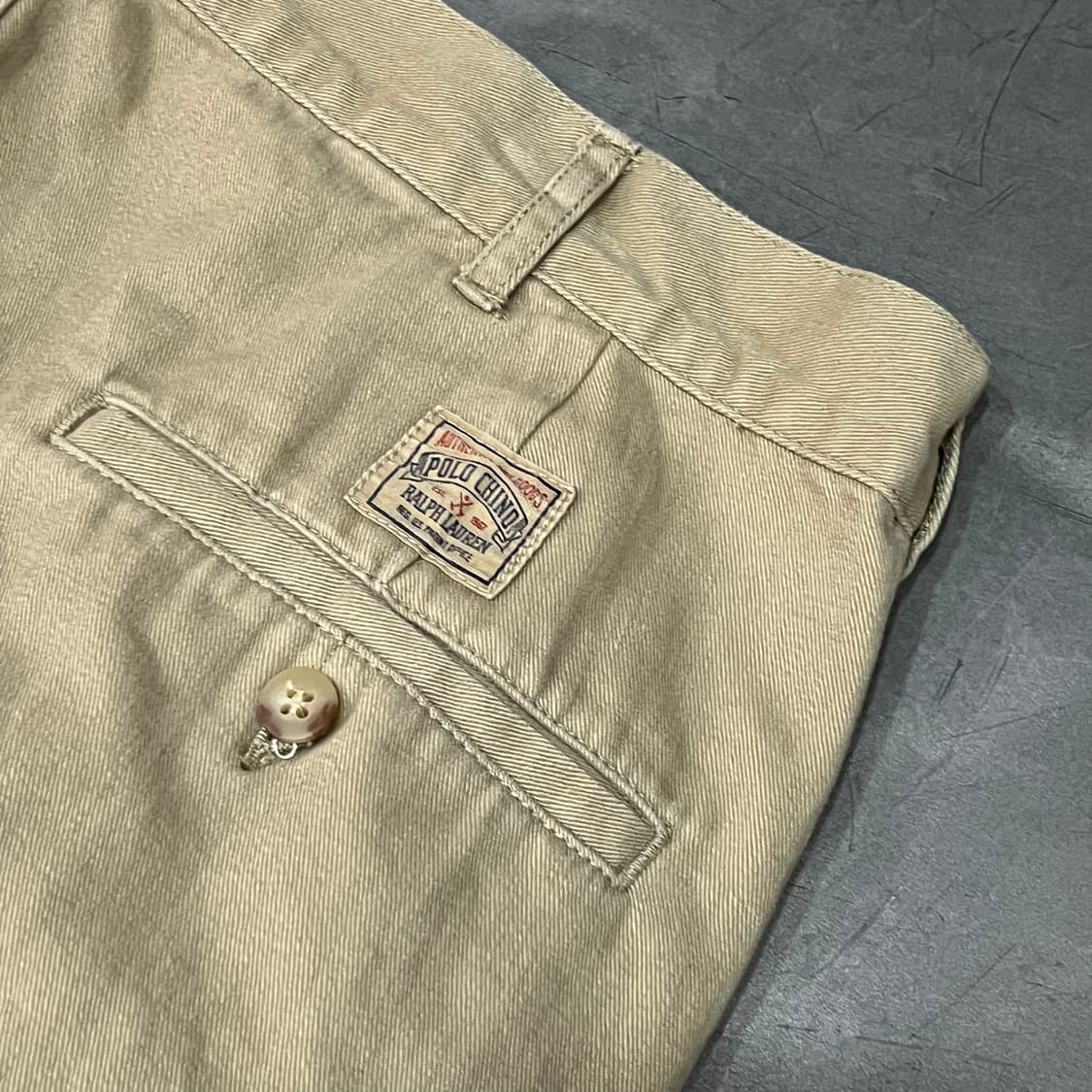  폴로랄프로렌 베이지 투턱 치노팬츠 y15464 상품이미지5