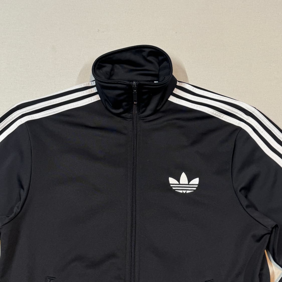 95) 아디다스 파이어버드 삼선 져지 트랙탑 집업 블랙 W32 상품이미지3