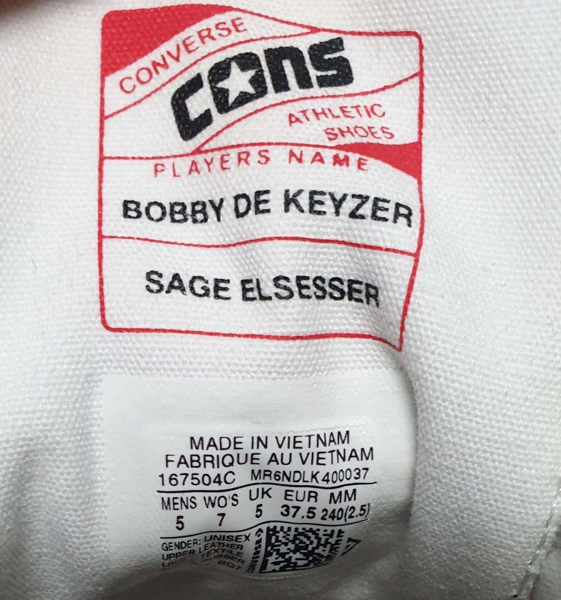 (콜라보제품) 컨버스 케이스스터디 원스타 아카데미 레더 하이 (240) 상품이미지6