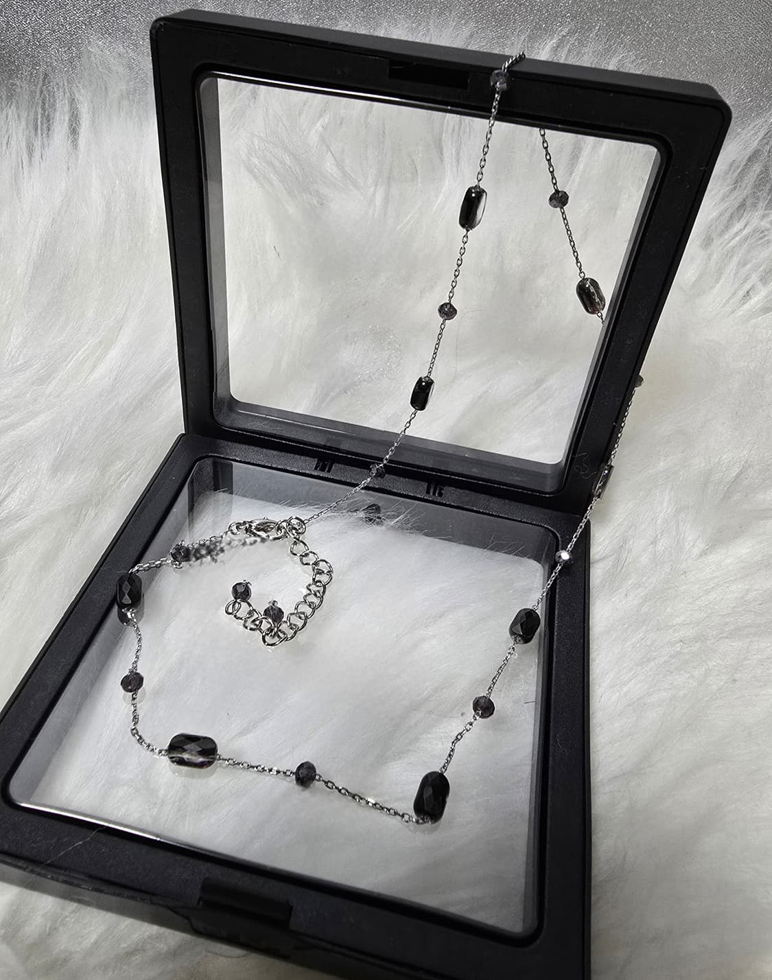 크리스탈 체인 목걸이 상품이미지5