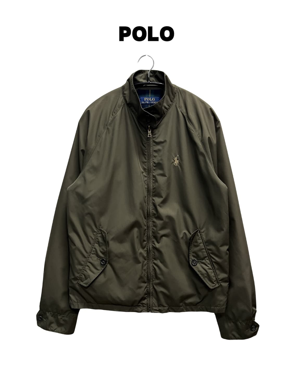 폴로랄프로렌 바라쿠타 해링턴 자켓 카키 상품이미지1