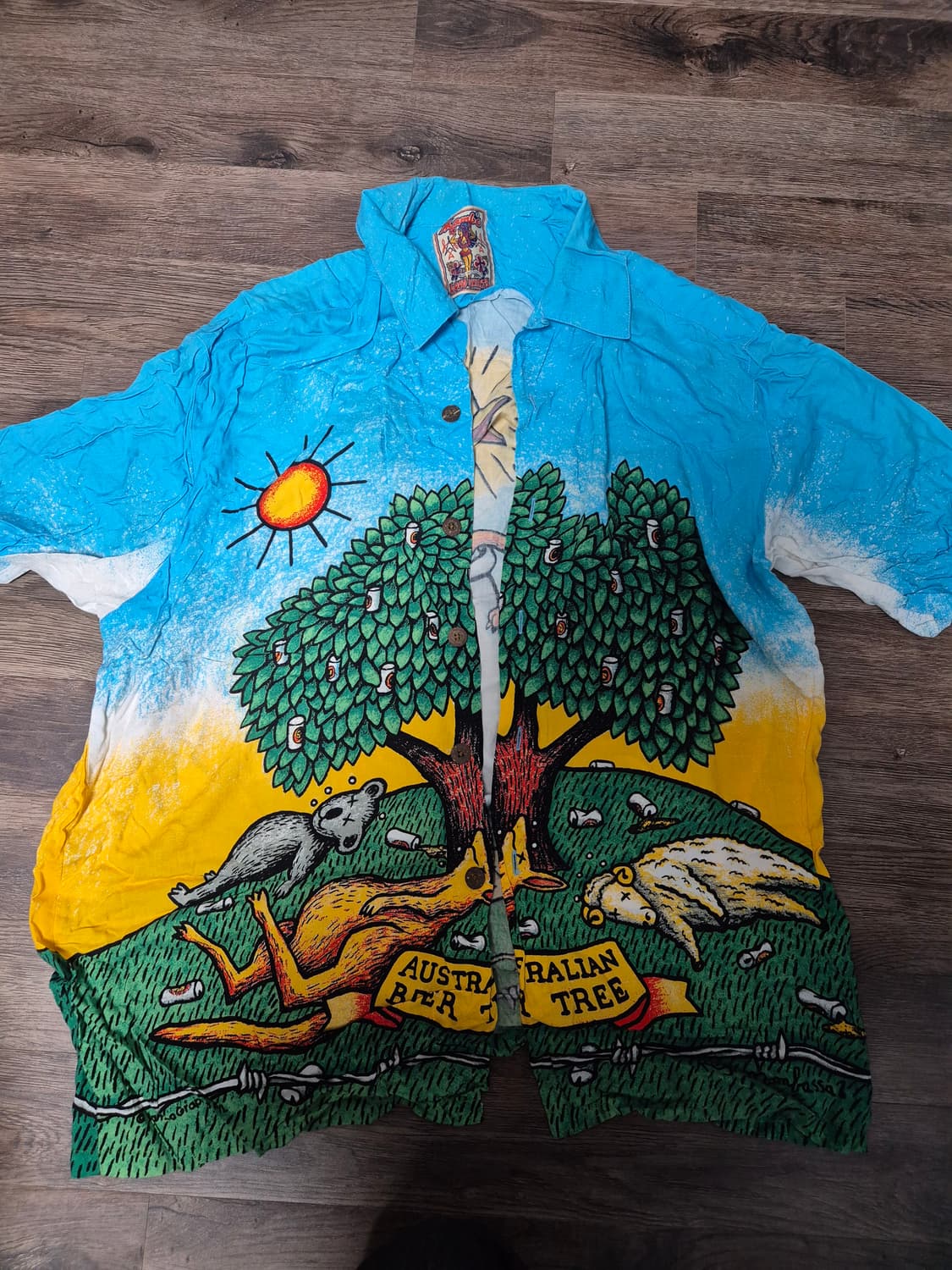 빈티지 mambo 반팔셔츠 xL 상품이미지3