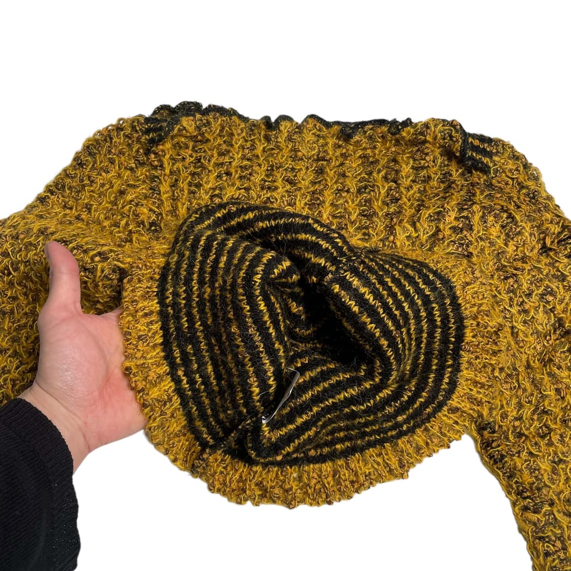 Antoine 모헤어 블렌드 엘로우 니트(france made) 상품이미지8