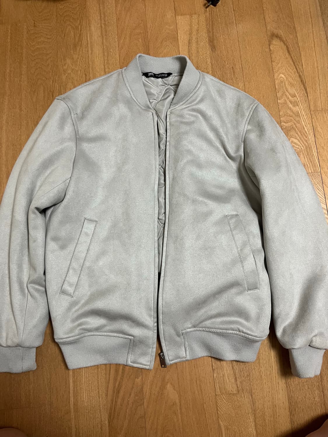 자라 남성 자켓 그레이 상품이미지1