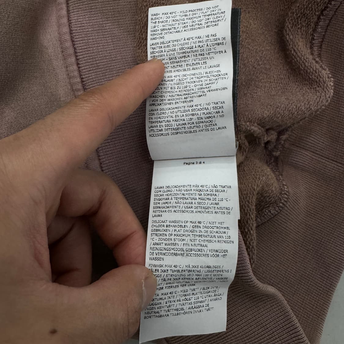 스톤아일랜드 페이드 와펜 맨투맨 상품이미지10