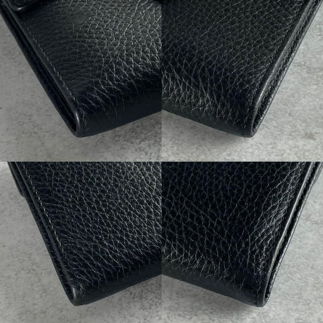 비비안 웨스트우드 트라이 버클 가죽 지갑 상품이미지6