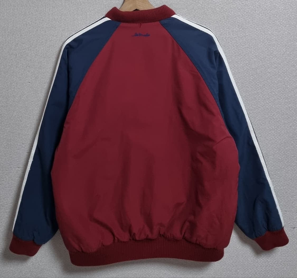 오버핏 M ) 아디다스 빈티지 올드스쿨 바시티자켓 상품이미지2