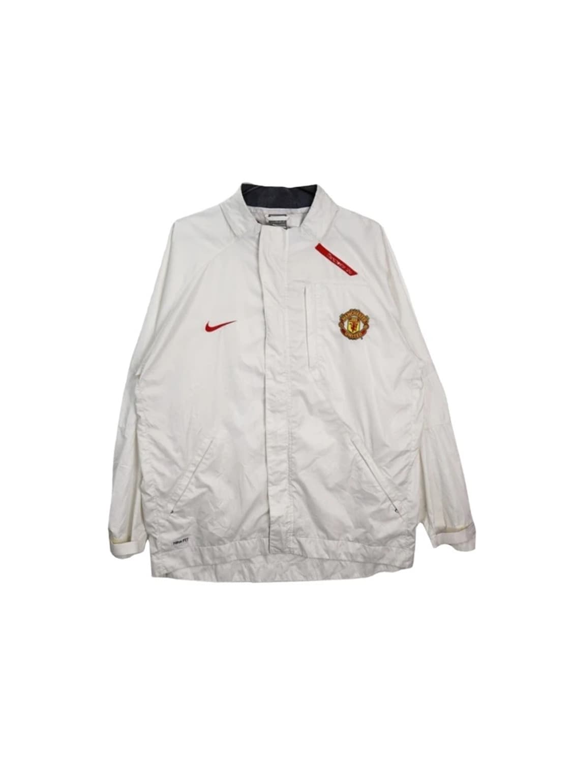 나이키 맨체스터 유나이티드 윈드브레이커 화이트 재킷 상품이미지4