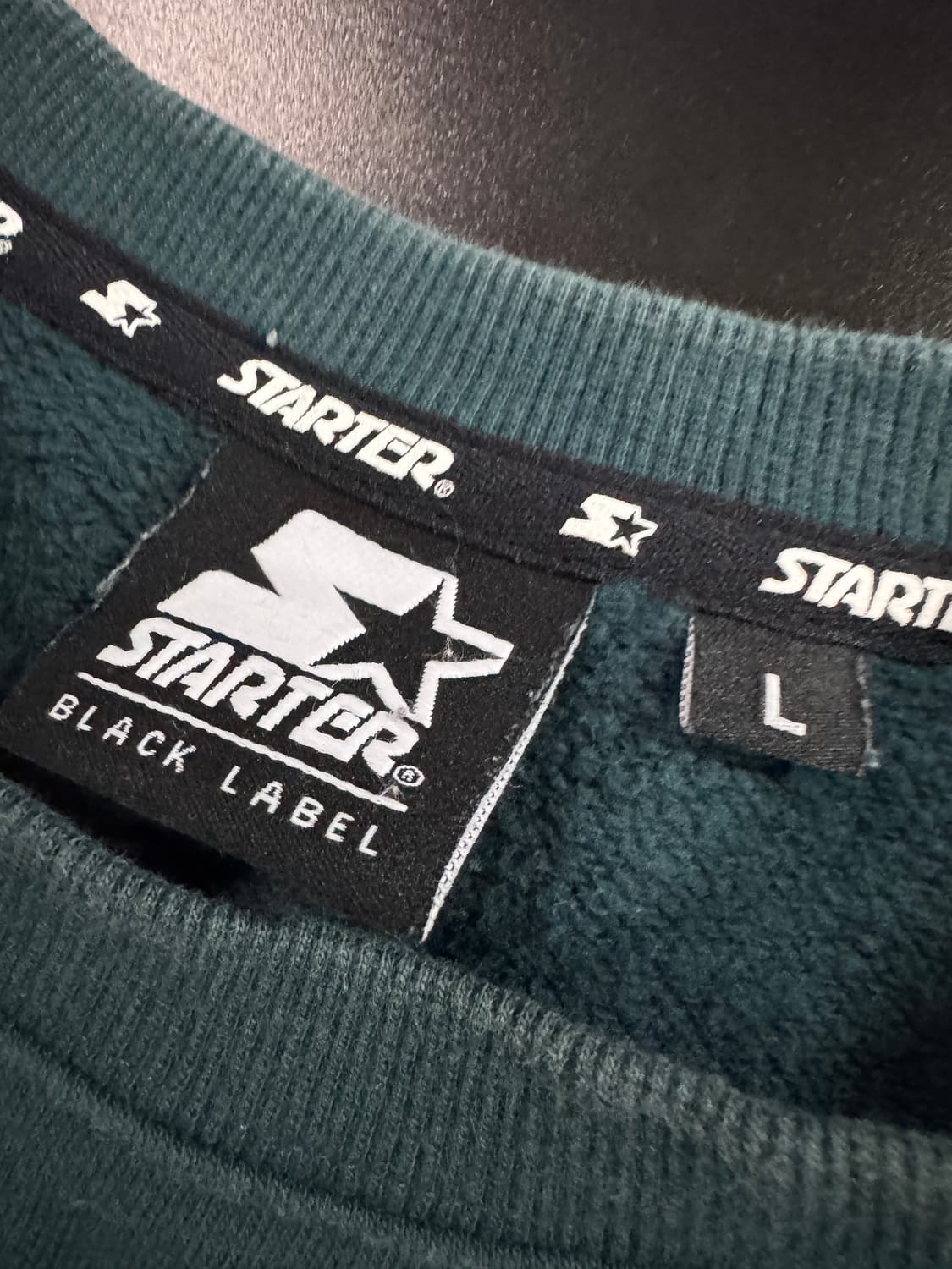 스타터 블랙 라벨 21시즌 빅 로고 오버핏 맨투맨 L 상품이미지2