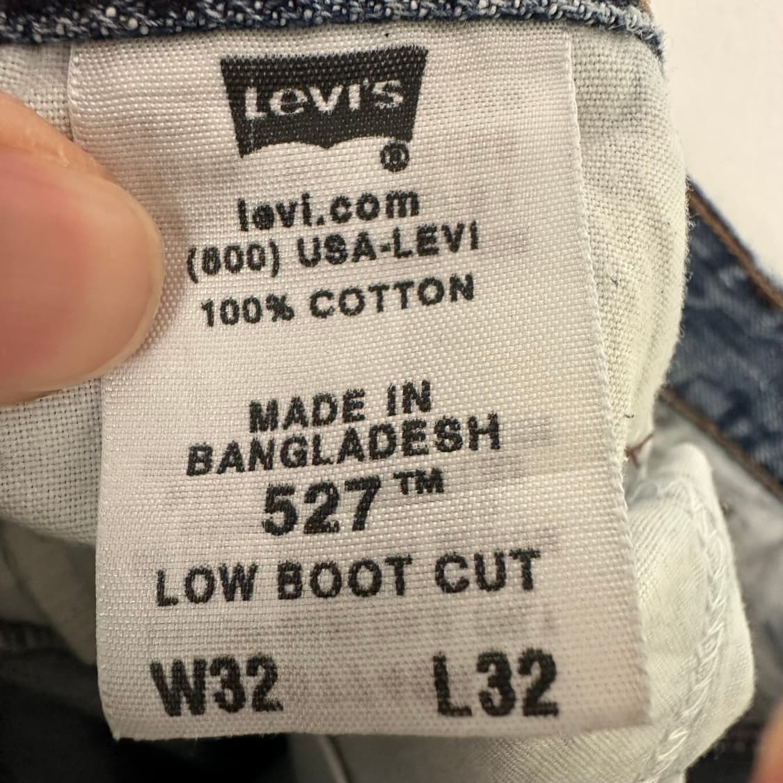00‘s 리바이스 527  로우라이즈 부츠컷 상품이미지10