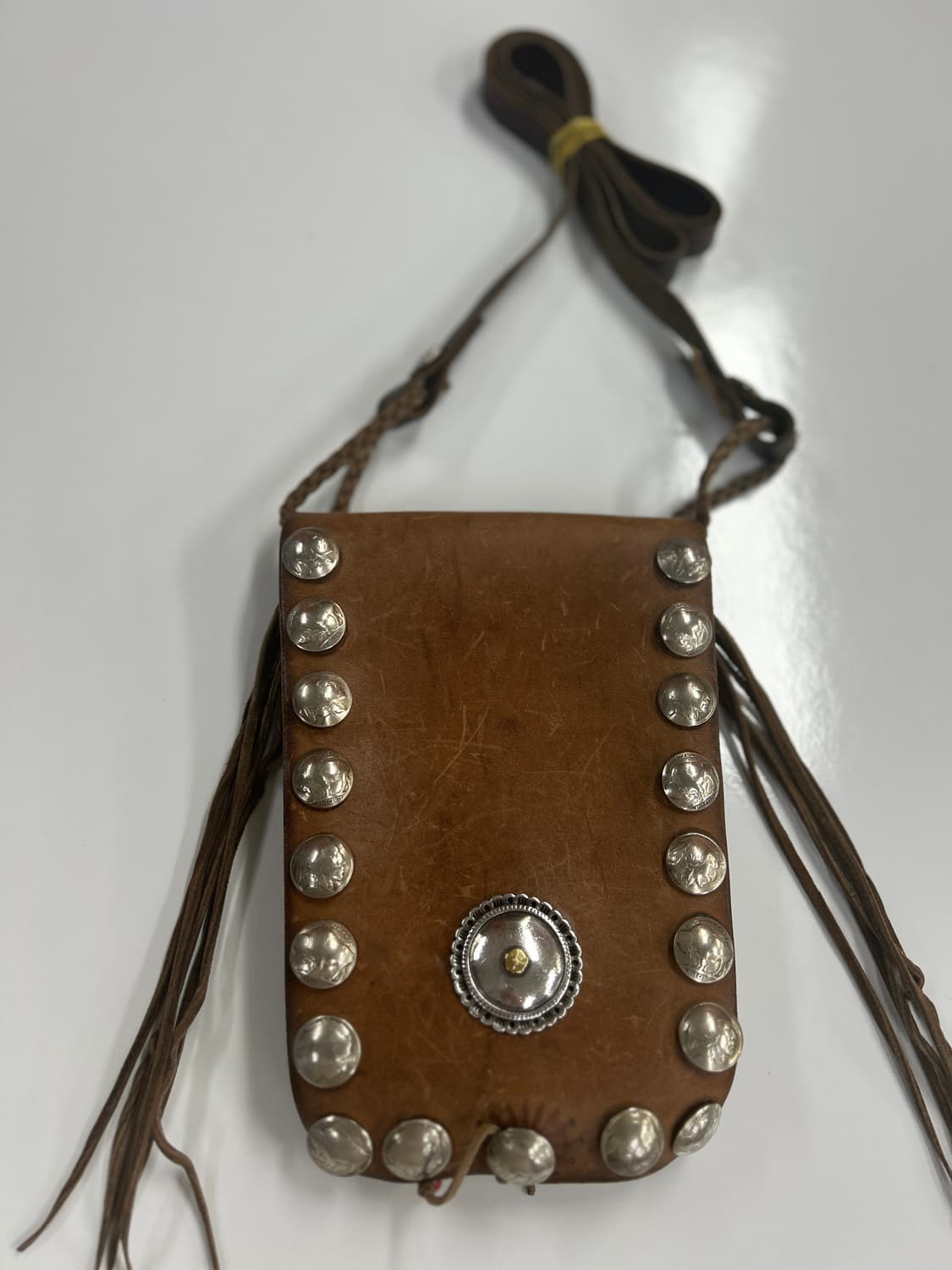 goros 고로스 새들레더 20콘초 크로스 메디슨백 상품이미지9