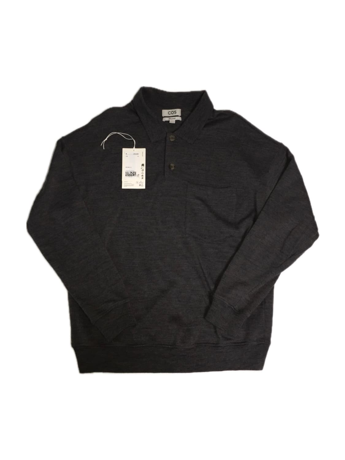 COS 울 니티드 폴로 셔츠 M 상품이미지1
