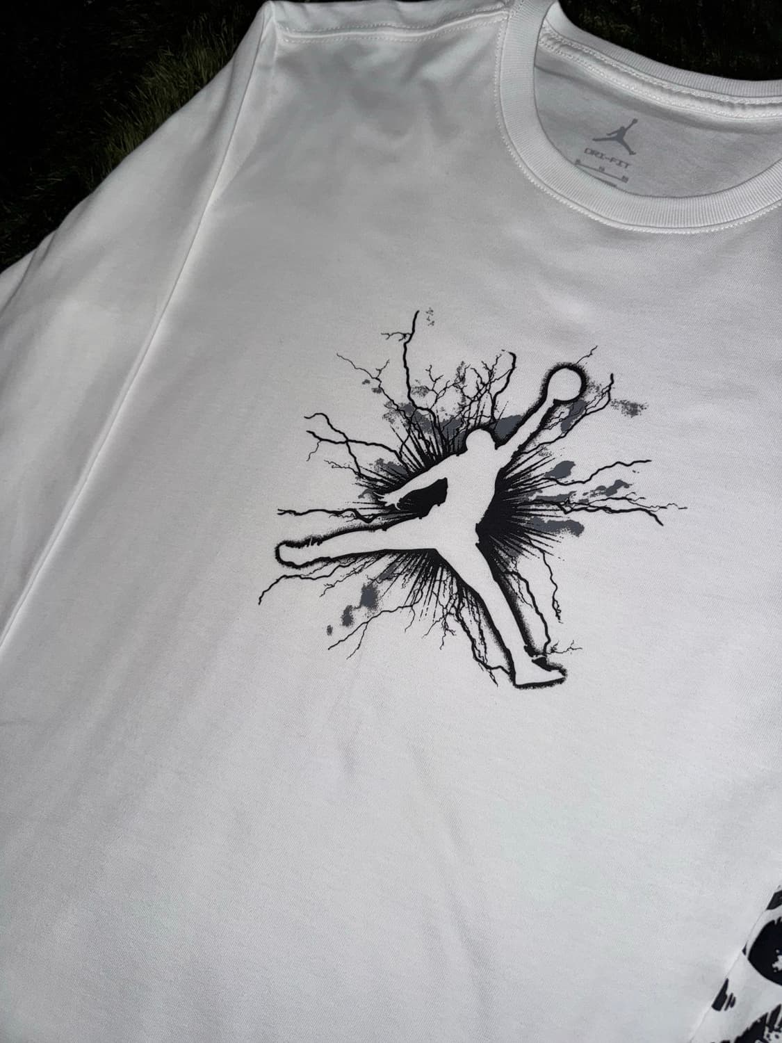 [XL,XXL] 조던 드라이핏 스포츠 그래픽 롱슬리브 화이트 상품이미지2