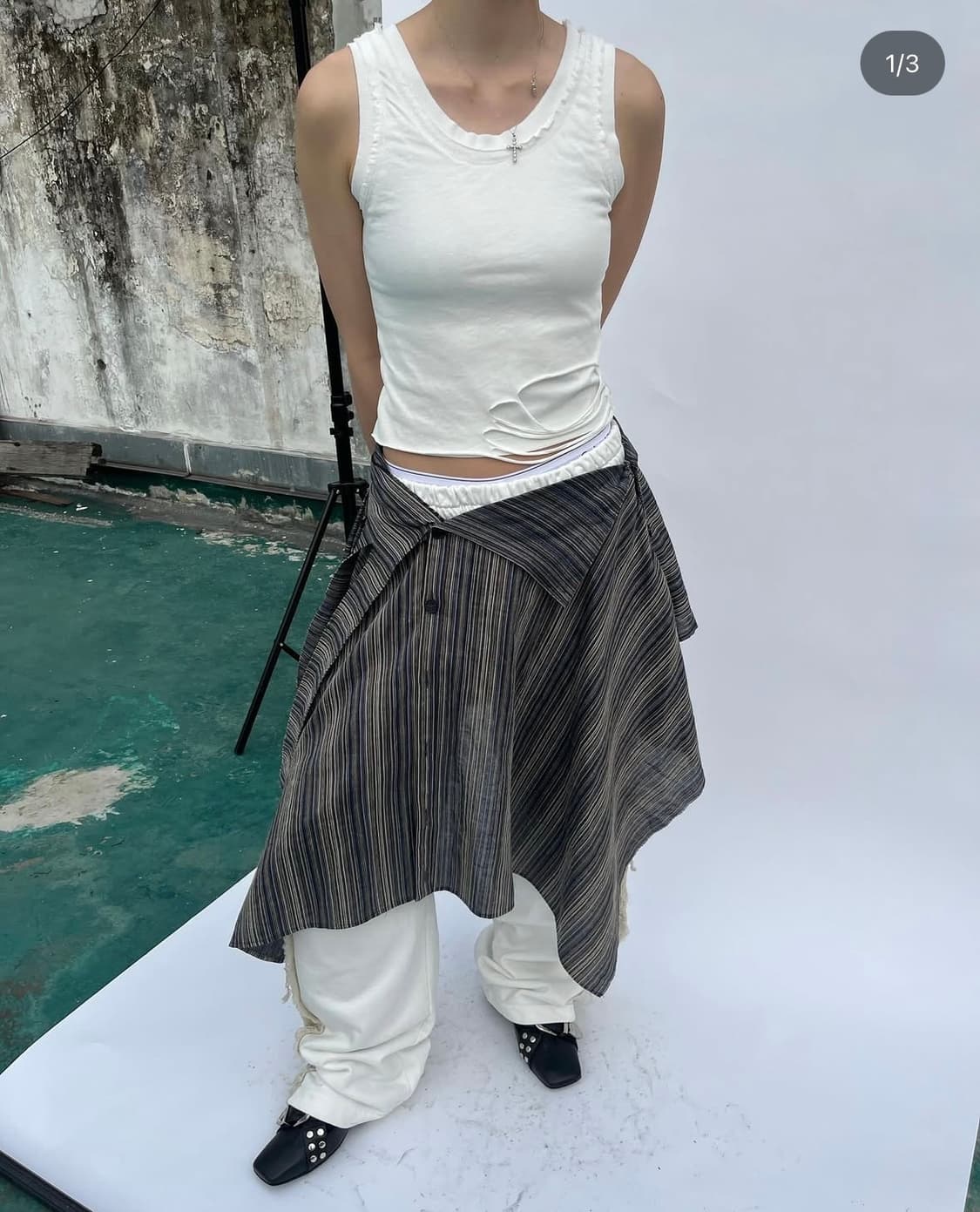 공테잎 스커트 판매합니다 ! 상품이미지1