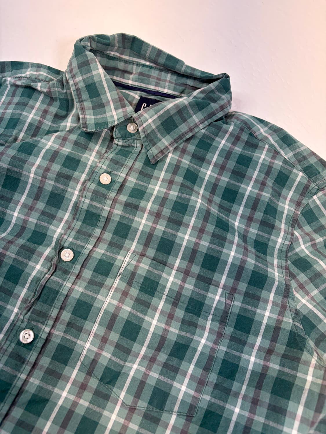 00s Gap Plaid Button Up Shirt 상품이미지5