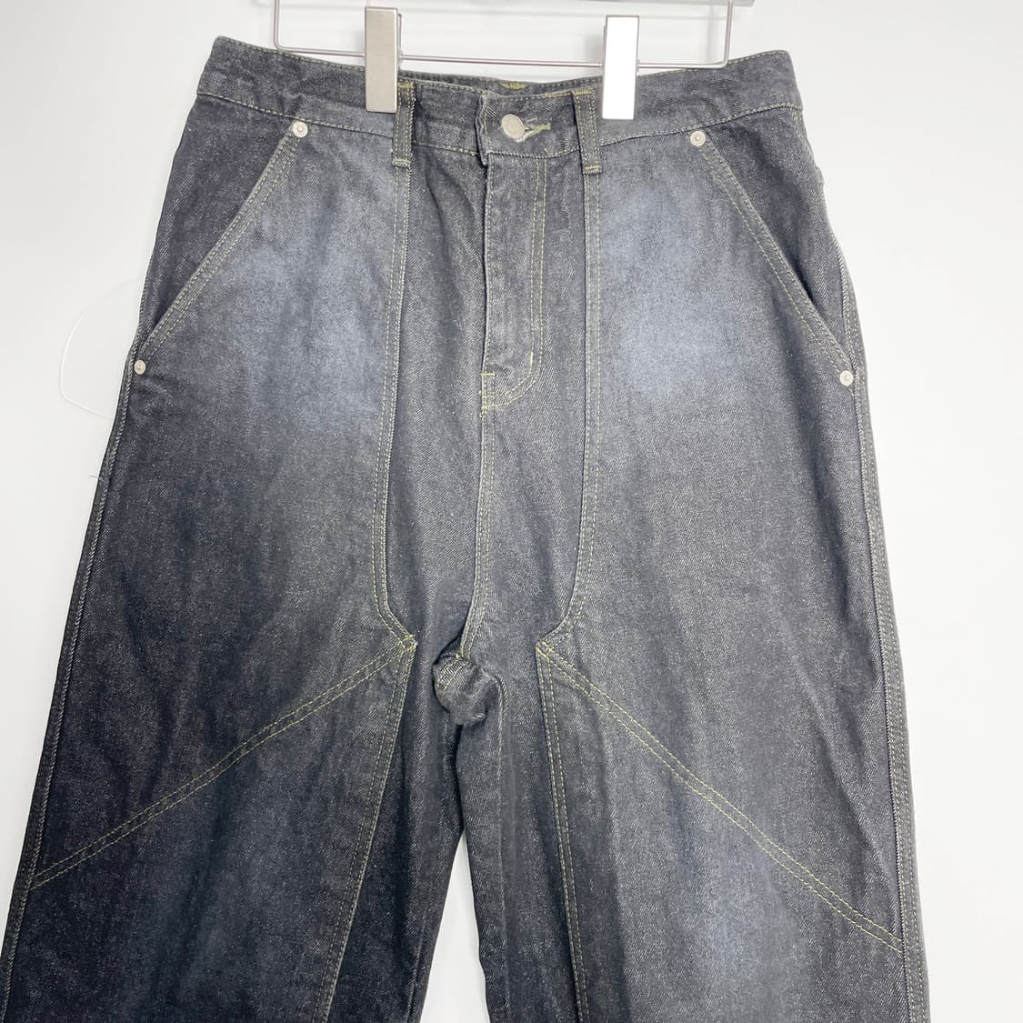 A2 CPGN STUDIO(꼼파뇨) 와이드 블랙진 31-32사이즈 상품이미지2