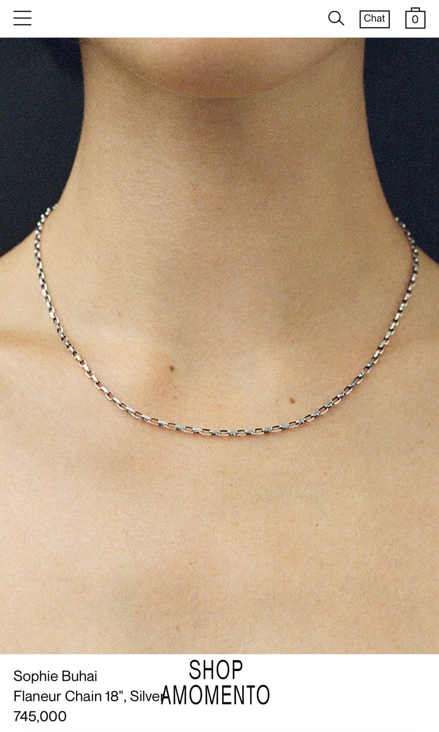 Sophie buhai flaneur chain 16” 상품이미지1