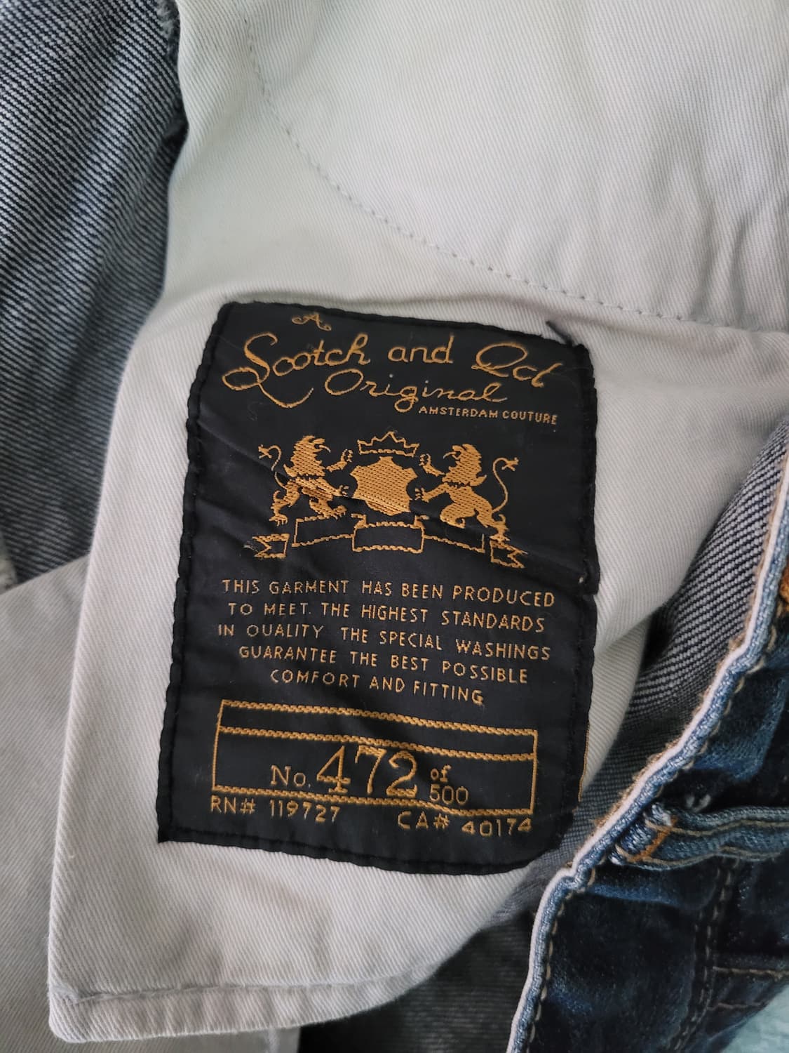 스카치앤소다 Scotch&Soda 에센틱 헤리티지 빈티지셀렉션 스트레이트 상품이미지7