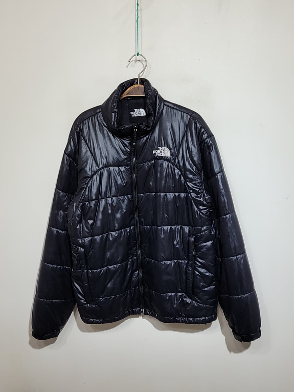 (105) 노스페이스 경량패딩 점퍼 블랙 아웃도어 자켓  상품이미지1