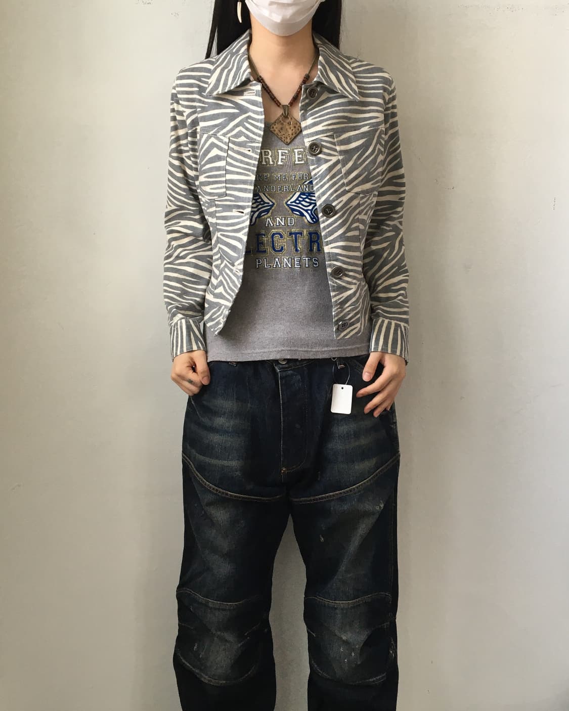 Zebra pattern jacket 상품이미지7