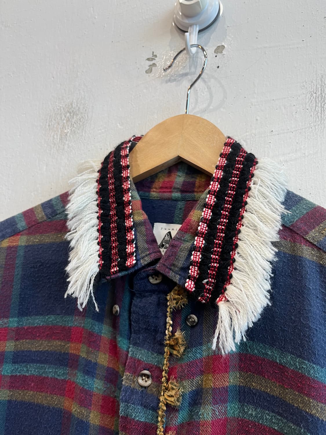 yuumi aria 유미 아리아 믹스 플란넬 에스닉 원피스  상품이미지3