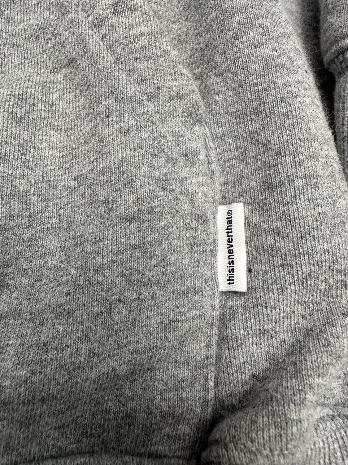 디스이즈네버댓 회색 후드티 XL 상품이미지3