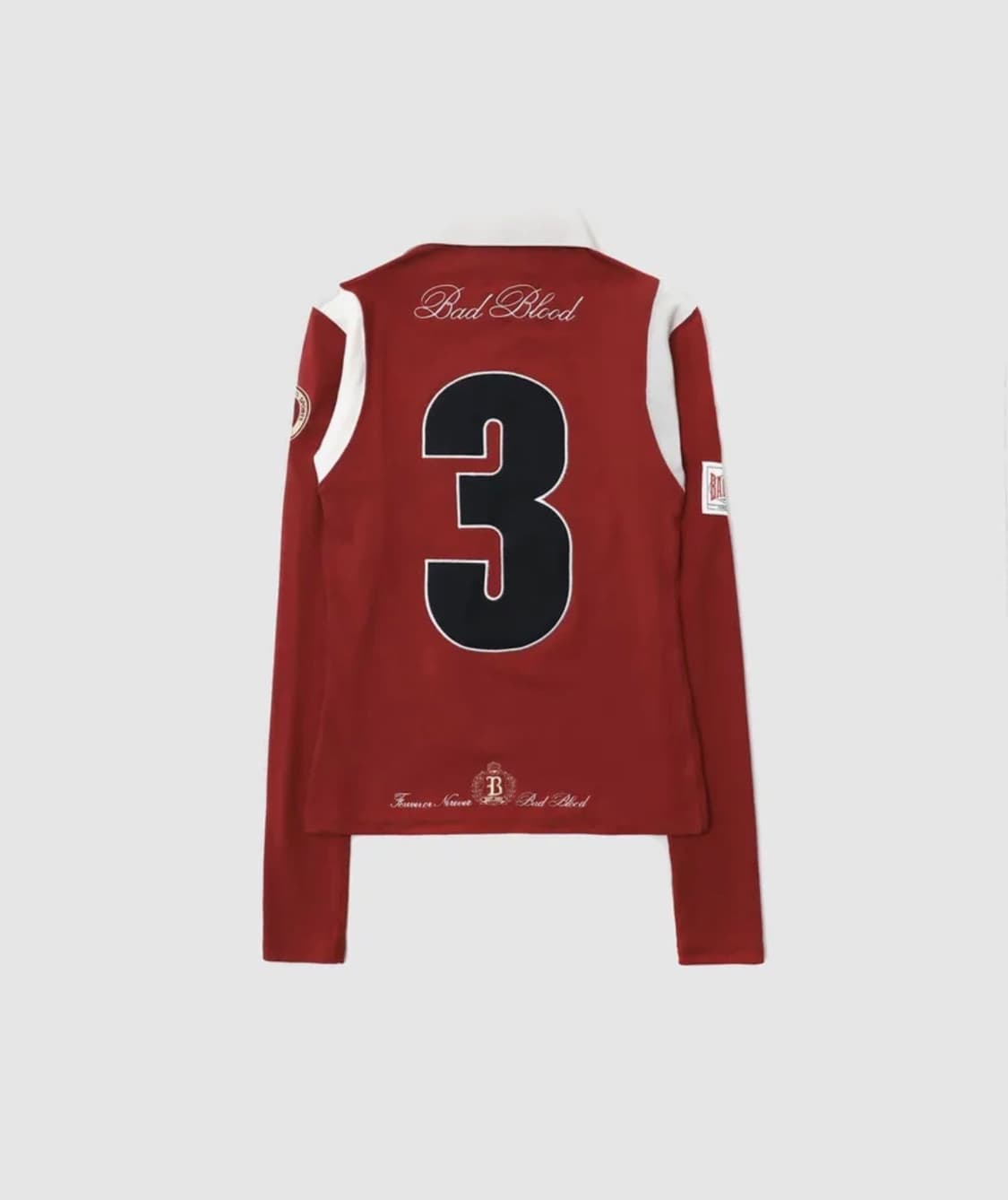 Badblood - 세인트 블러드 럭비 셔츠 슬림핏 상품이미지2