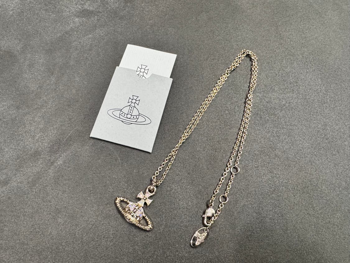 비비안웨스트우드 메이페어 바스 릴리프 목걸이 골드 상품이미지2