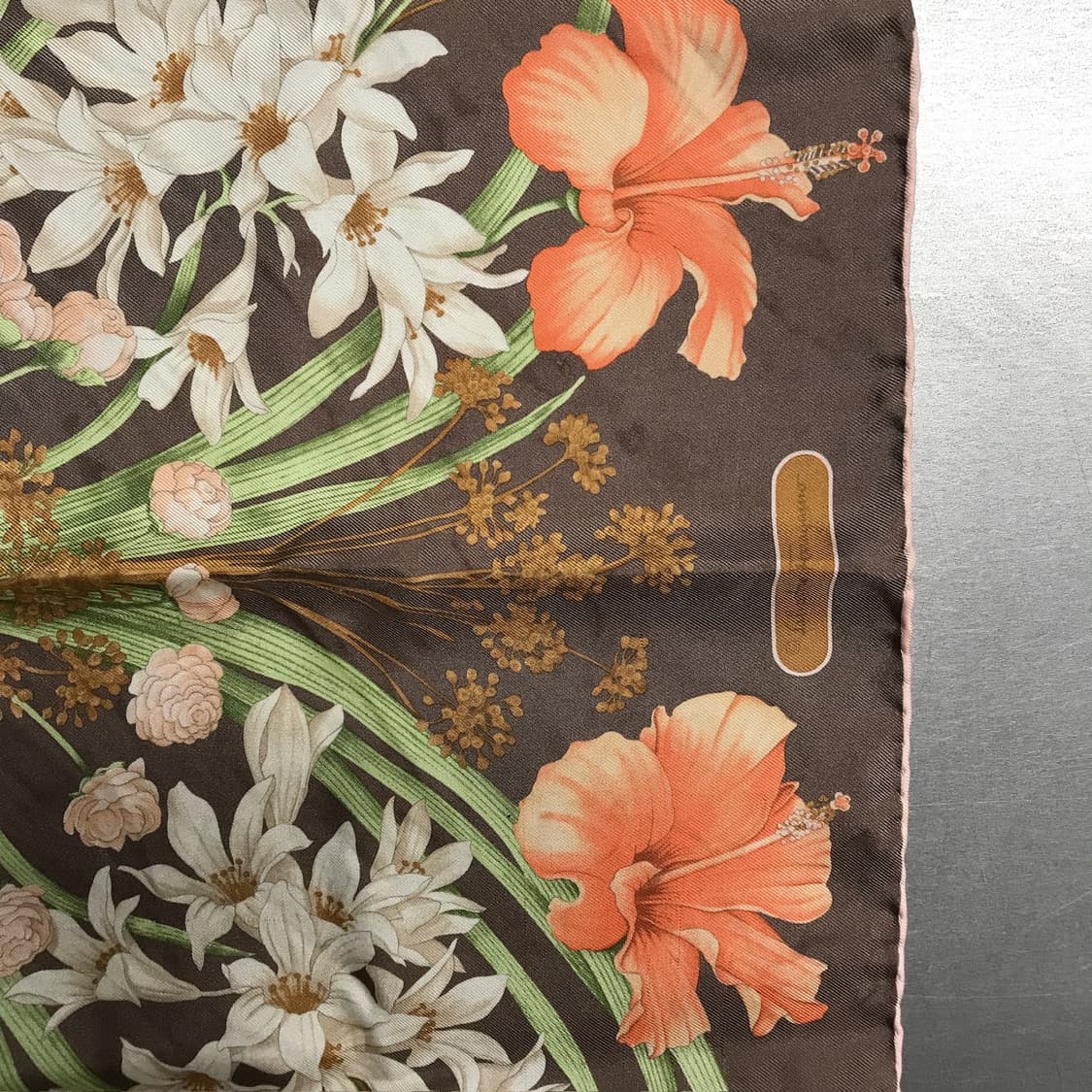 페레가모 실크 스카프 상품이미지4