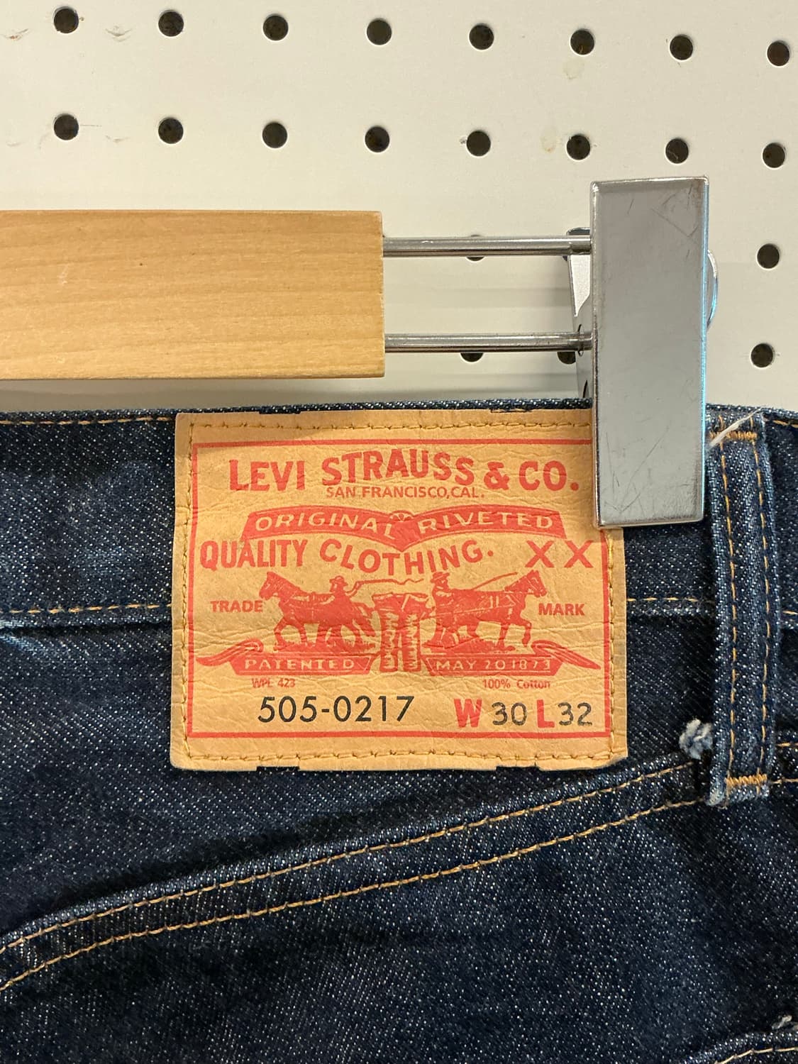 Levis LVC 505-0217 salvage jean 상품이미지3